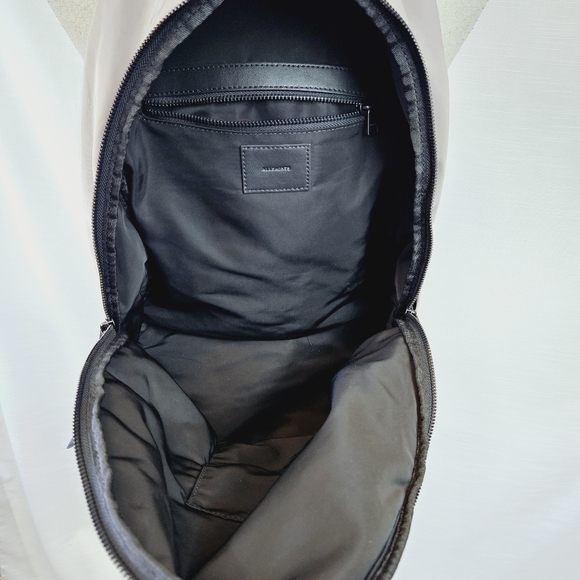 All Saints Olena Nylon Backpack Light Gray - Picture 10 of 11